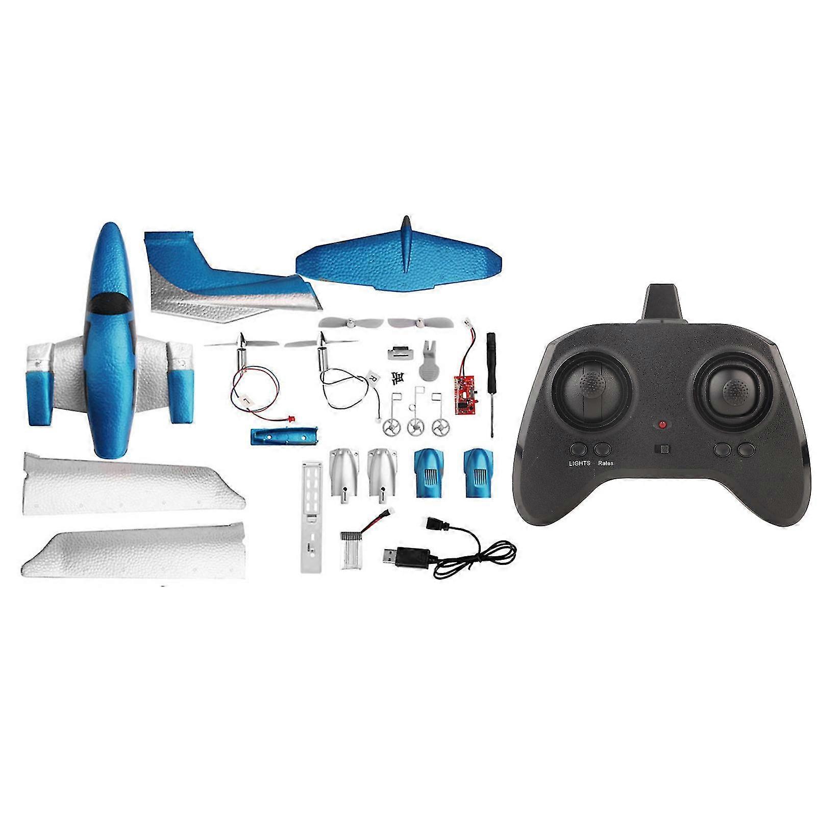 EPP Foam RC DIY Assemble Fixed Wing Airplane Remote Control Aircraft