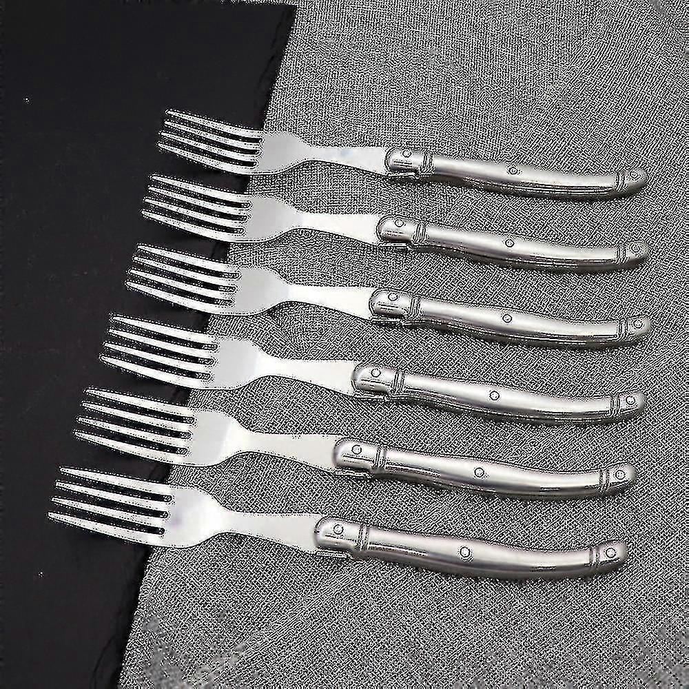 Jcsw Stainless Steel Steak Fork Set Cubiertos