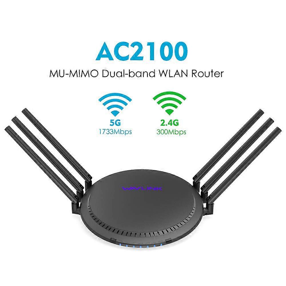 AX3000 Gaming WIFI 6 Router Dual Band 5G&2.4G 1000Mbps AC1200 Wireless WiFi Router Long Range Coverage For Home&Office