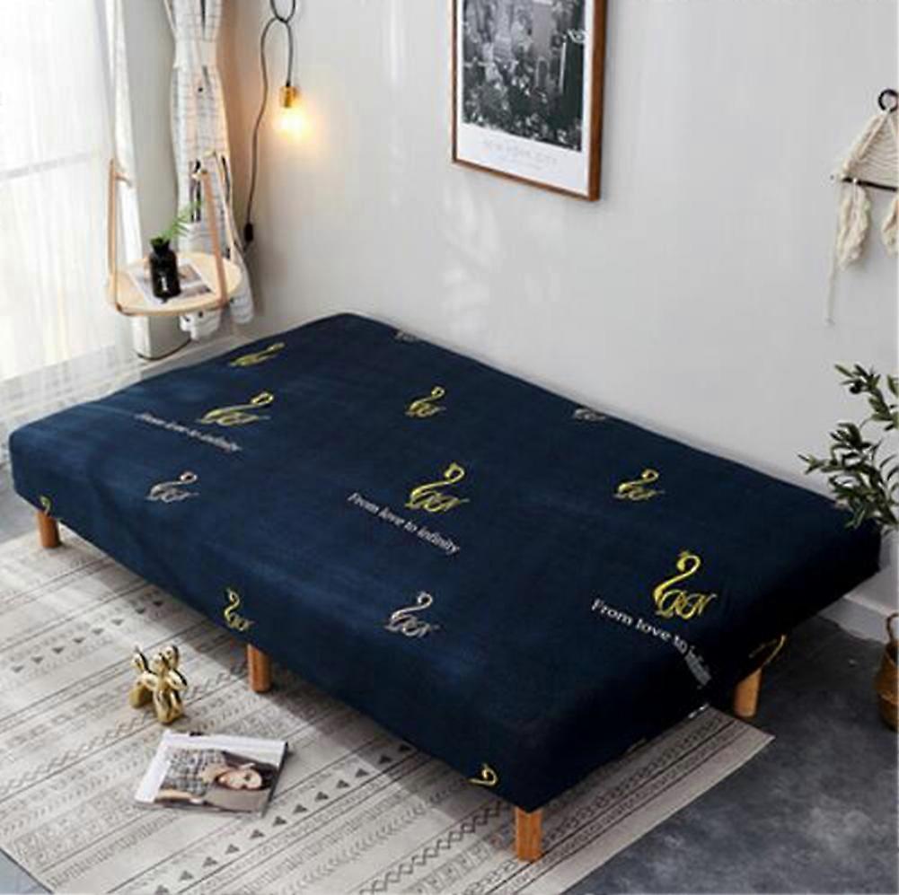 Universal full-cover sand bed set simple folding handle-free elastic sofa cover fabric all-inclusive universal cover