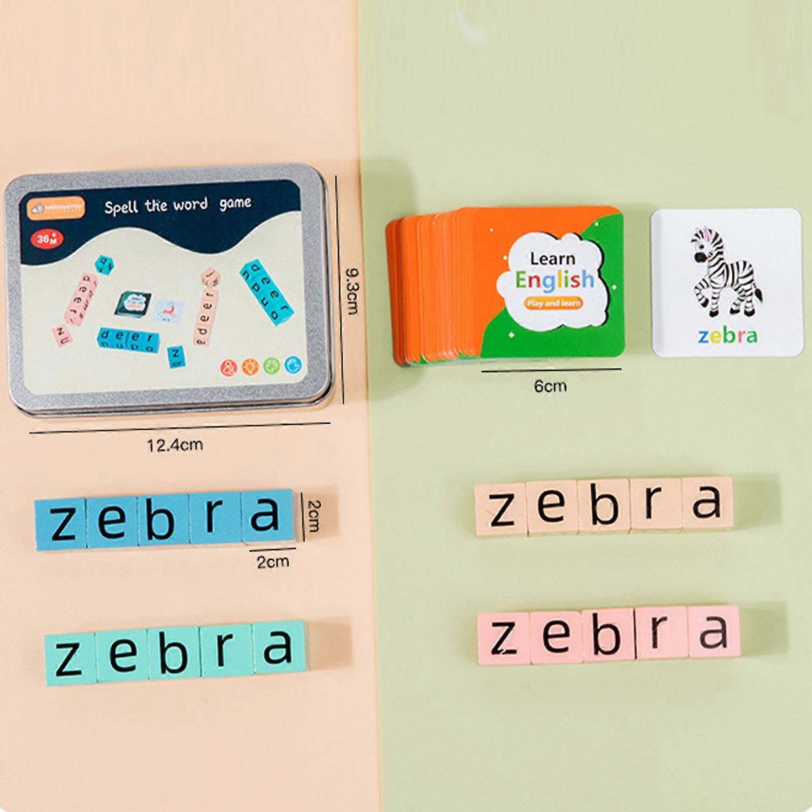 لعبة مطابقة الحروف للأطفال الذين تتراوح أعمارهم بين 3 و 8 سنوات ، ألعاب تهجئة الكلمات ، رياض الأطفال التعليمية ، الكلمات البصرية ، الكلمات التعليمية ، لعبة تعليمية ، ABC الأبجدية الكلمات المتقاطعة Puz