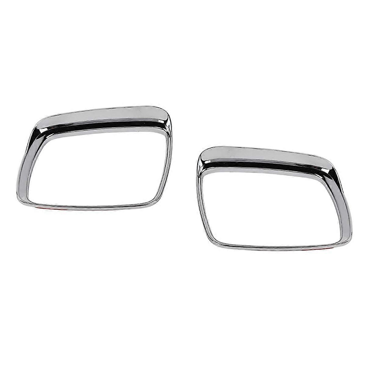 For Journey Freemont 2013-2016 Chrome Car Rear View Mirror Trim Rain Ryebrow Frame Sticker Accessor