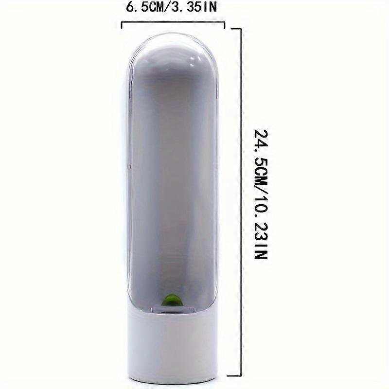 "Innovative Design" 3-Piece Herb Saver For Refrigerator - Freshness Keeper For Cilantro, Mint, Parsley & More - Reusable Plastic Storage Container Wit