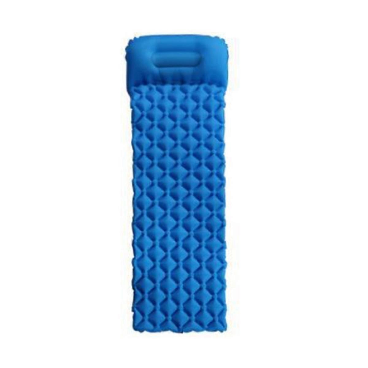 Outdoor Sleeping Pad Camping Inflatable Mattress with Pillows Travel Mat Egg Nest Sleeping Pad Infl