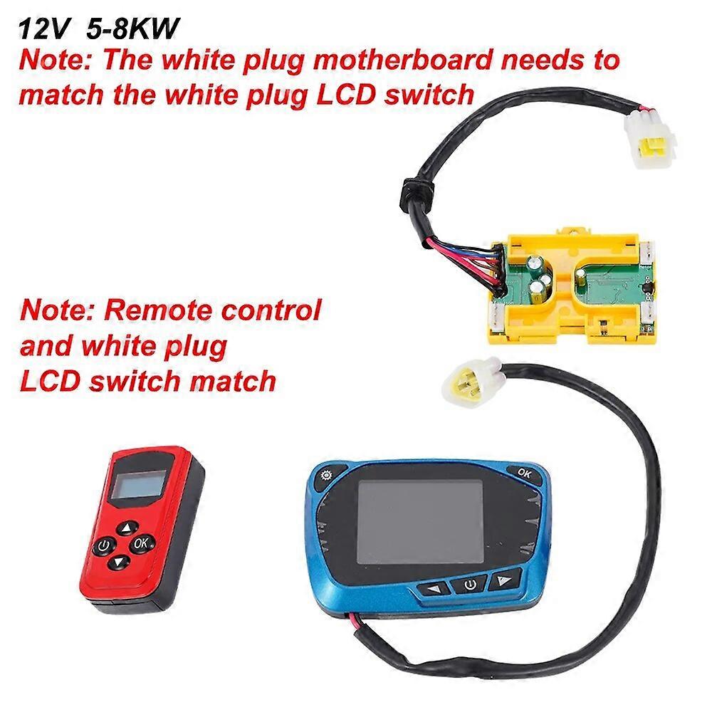 12V Air Diesel Heater LCD Monitor Switch Control Controller Board Motherboard Mainboard Remote For Car Parking Heater Controller