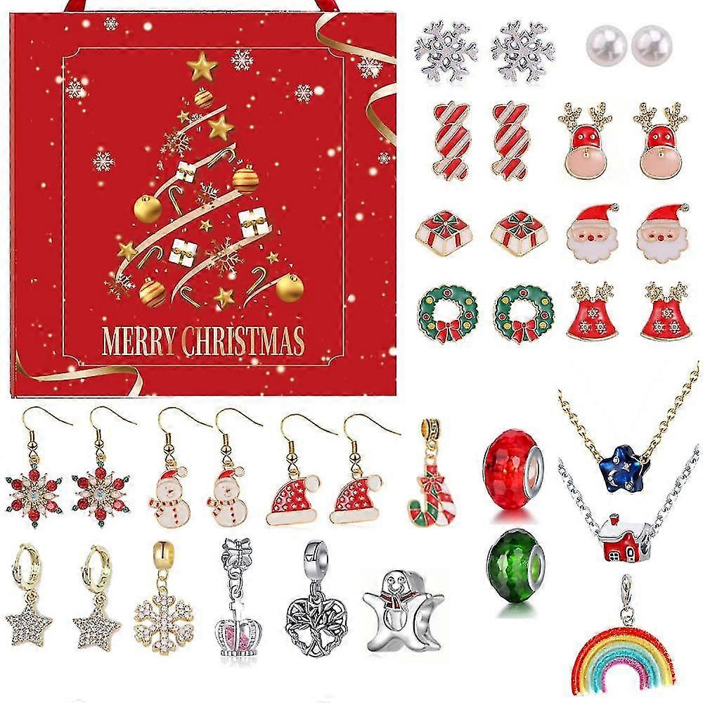 Weihnachten Countdown Kalender Advent Blind Box Schmuck