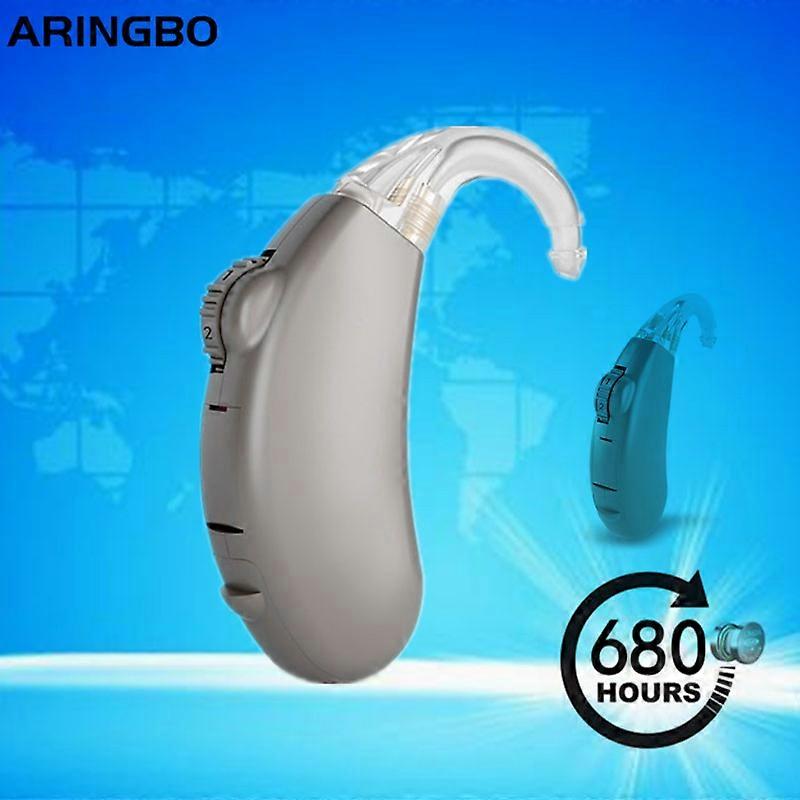 2022 High Power Digital Hearing Aids Sound Amplifier Mini BTE Air Conduction Wireless Headphones For Mild To Severe Hearing Loss