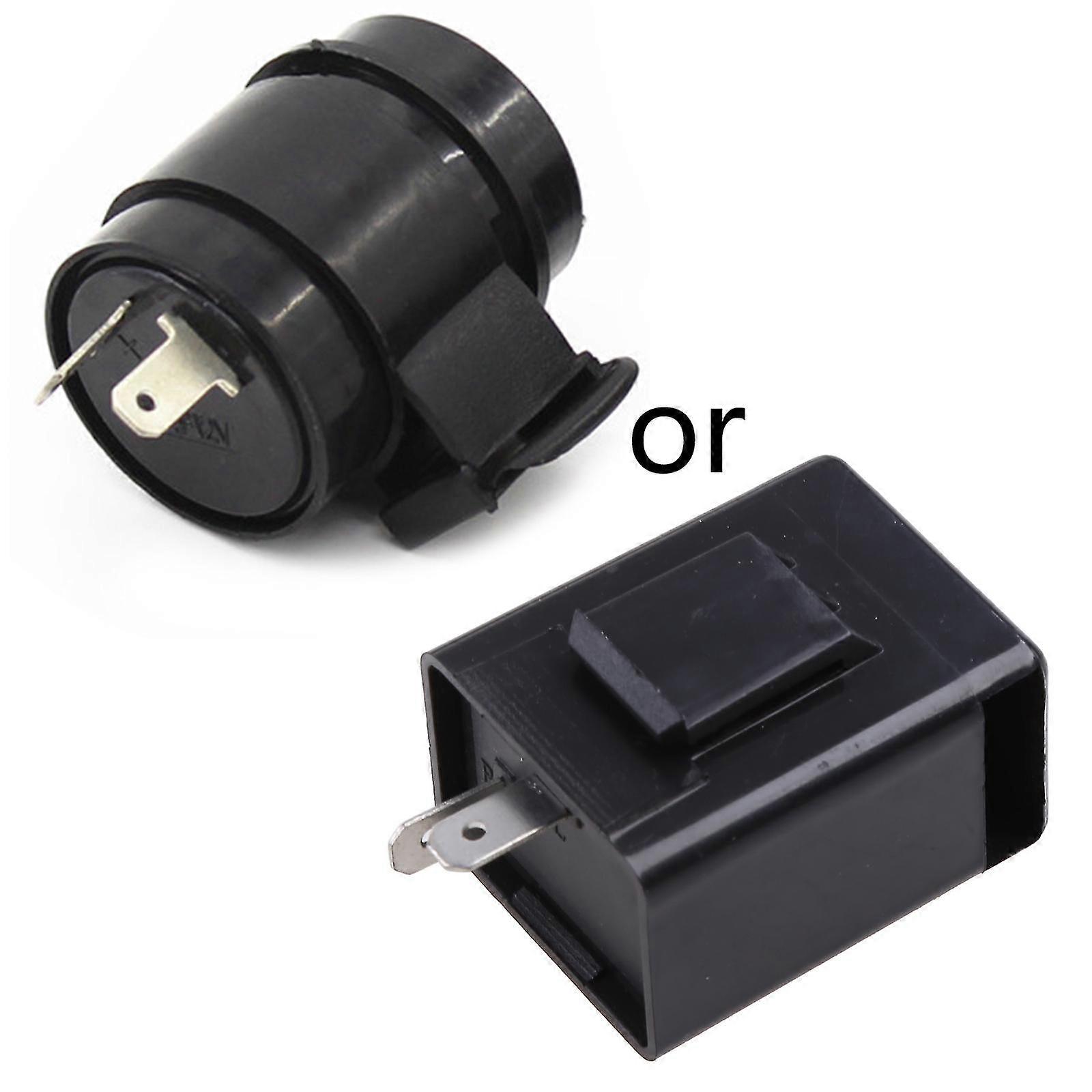 Turn Signal Flasher Relay 12v 48v 60v 2 Pin Blinker Turn Signal Relay Buzzer