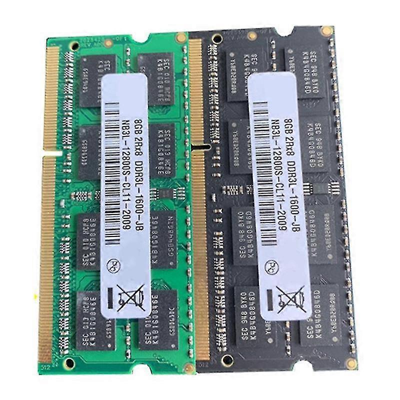 2 stk Ddr3l 4 GB Ram bærbart minne 1333 mHz Memoria Ram For Bærbar PC