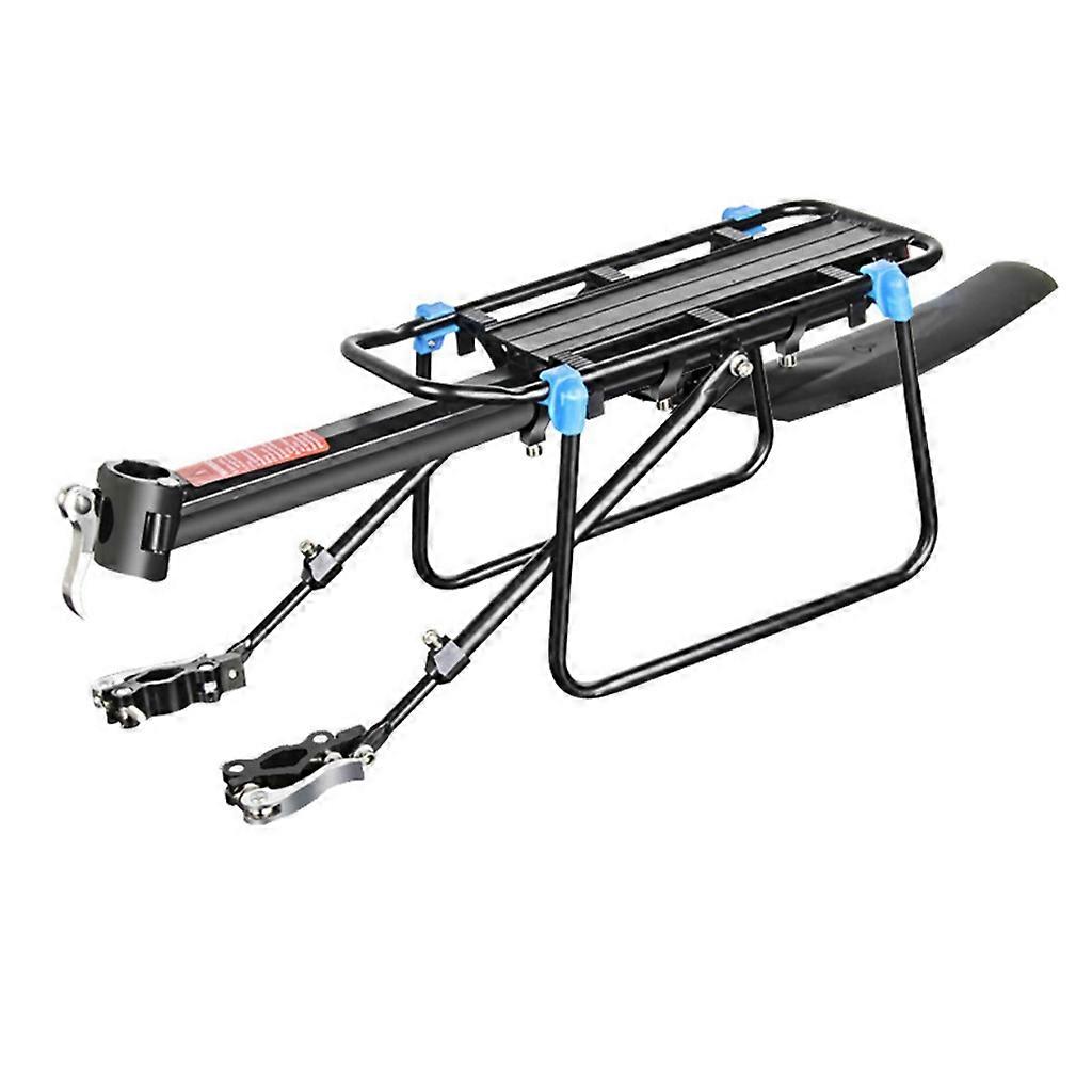 Rack traseiro de carga 50kg Ciclismo Seatpost Bag Holder Stand para bicicleta de 20-29 polegadas