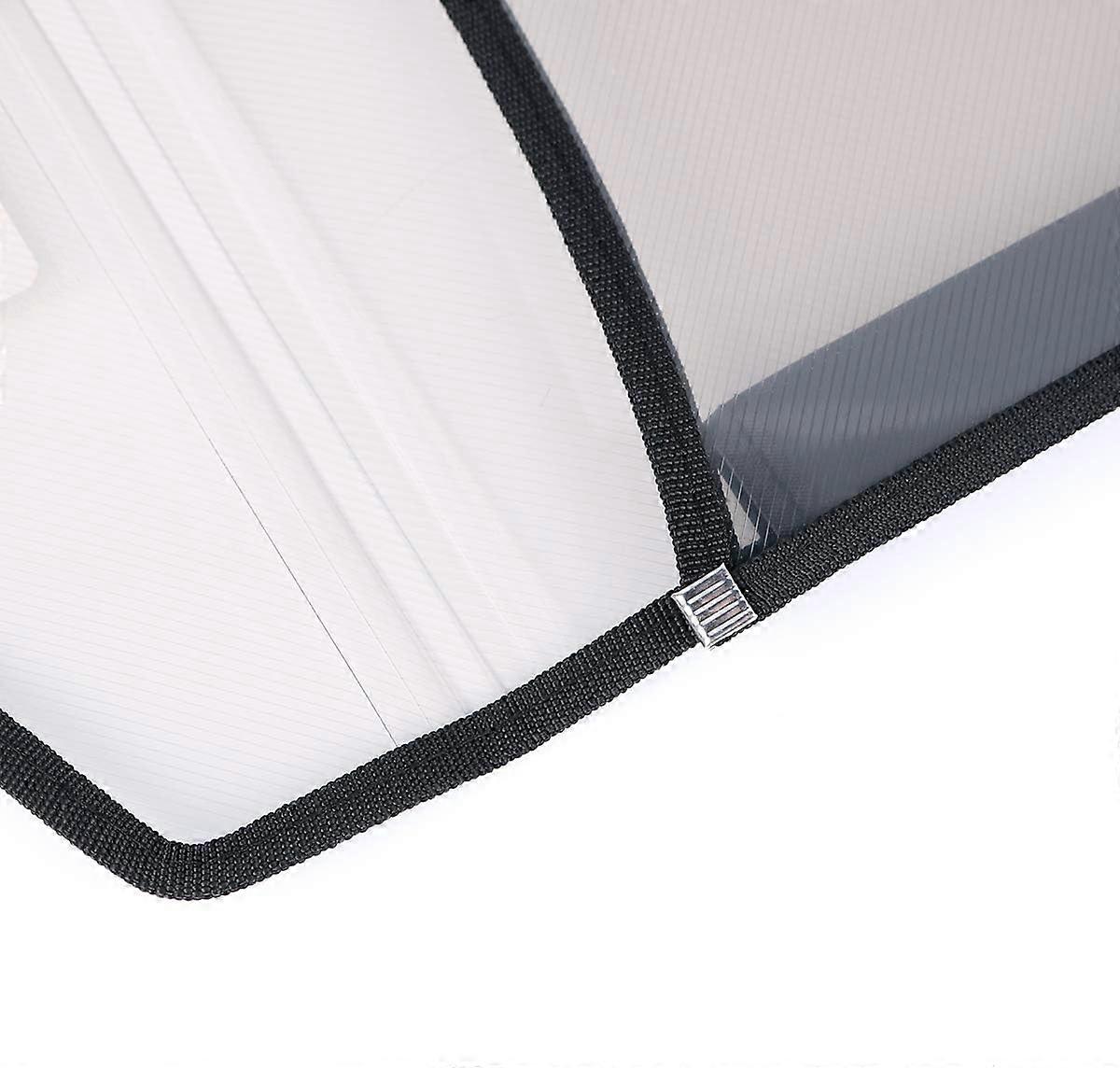 A4 Plastic Wallet Folder Poly Pockets Envelope,5 Pack File Folders with ...