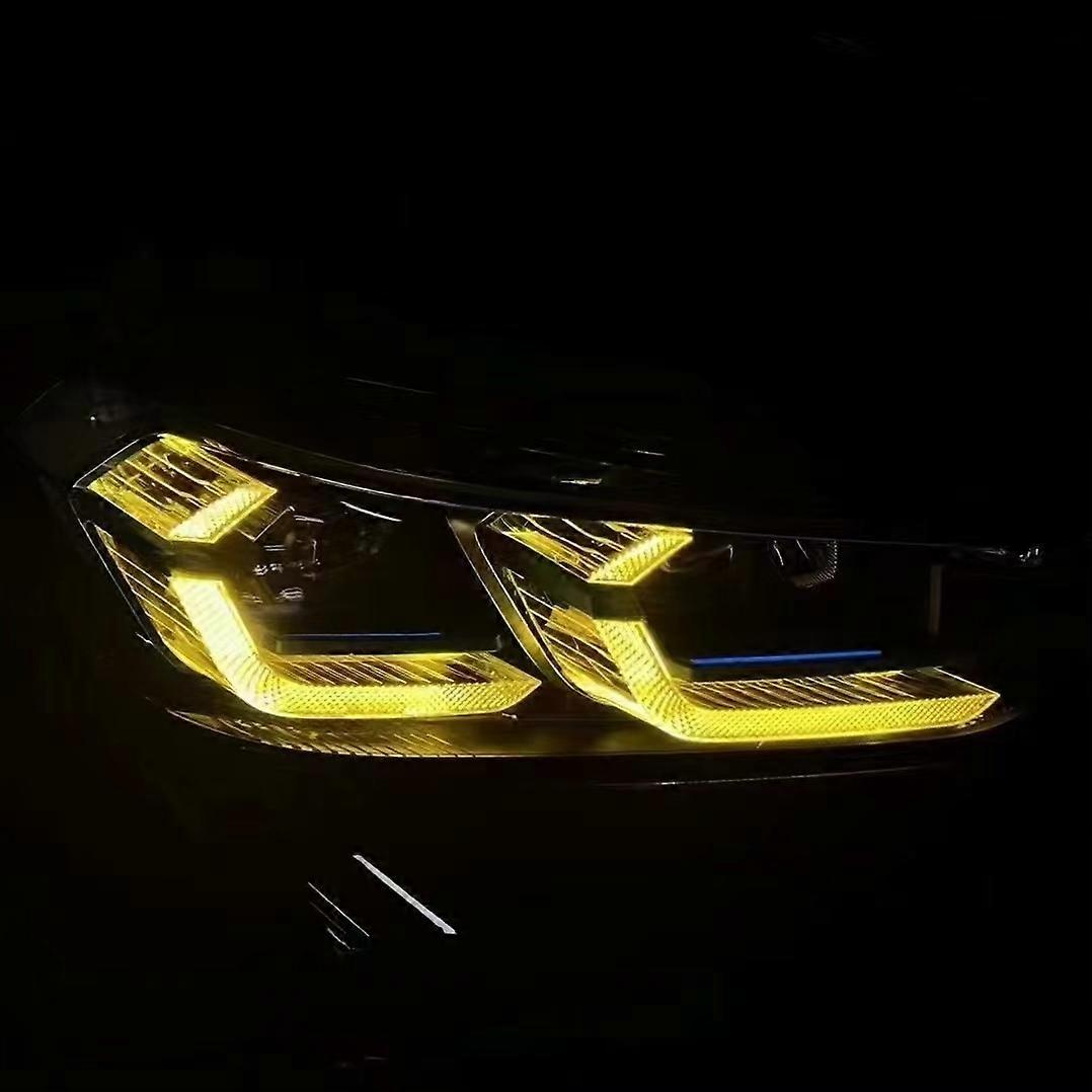 Icedriver για BMW X4 Κίτρινο DRL RGB πολύχρωμες πλακέτες LED φώτα ημέρας Κόκκινο RGBW Demon Eye LED Angel Eye 2017-2019