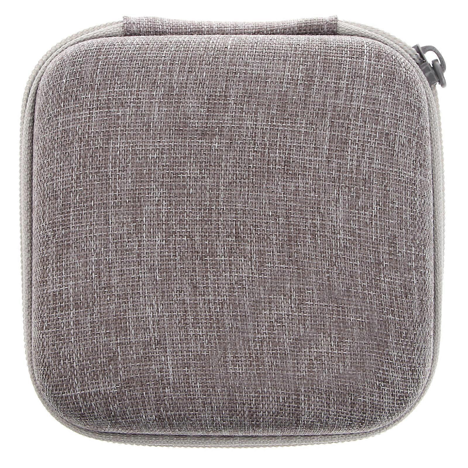 Storage Bag Travel Kit Small Bag Mobile Phone Case Case Digital Gadget Device USB Cable Data Cable Organizer Travel Inserted Bag (Grey)