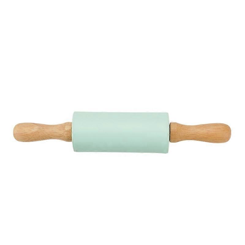 Labor-saving Rolling Pin Ergonomics Handle Silicone Dumpling Making Dough Roller Baking Accessories