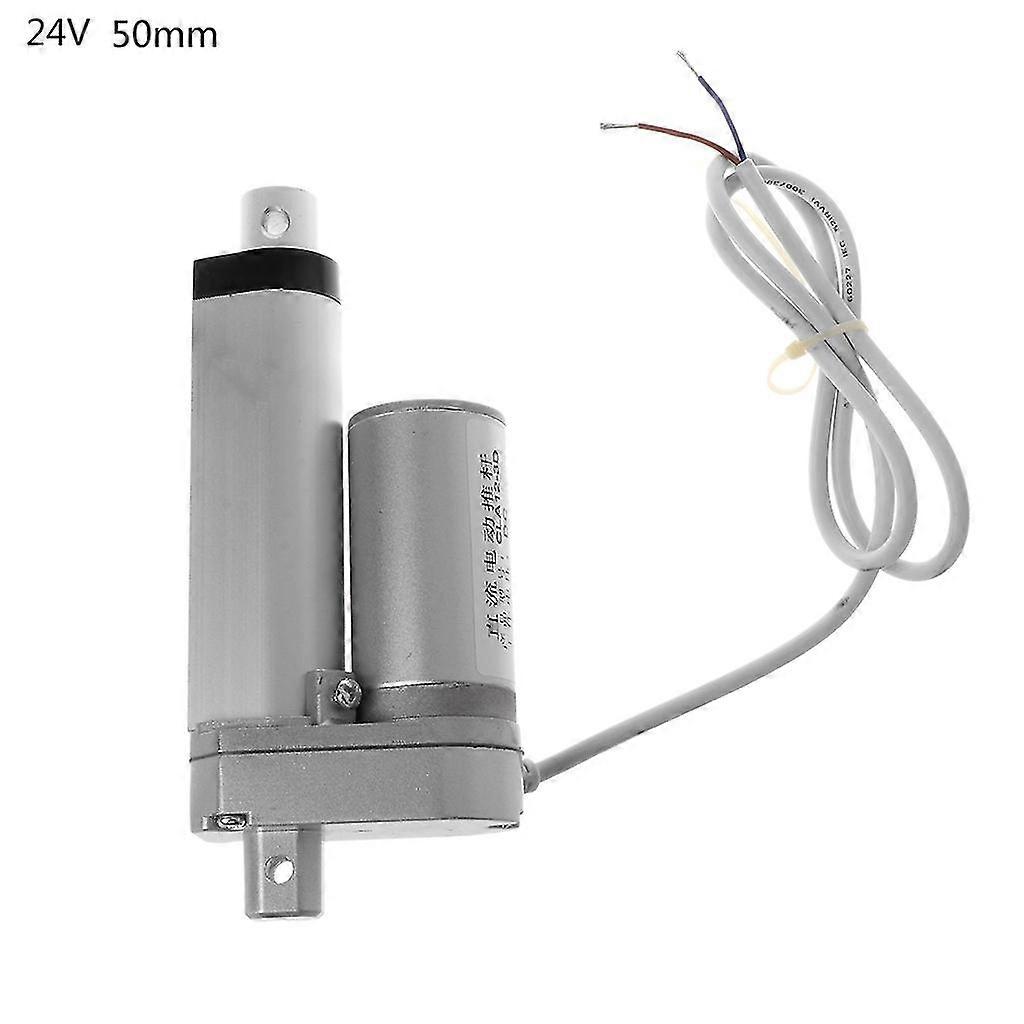 24v Dc Electric Linear Actuator Motor Controller 30mm/s 300n Stroke 50/100/150/2