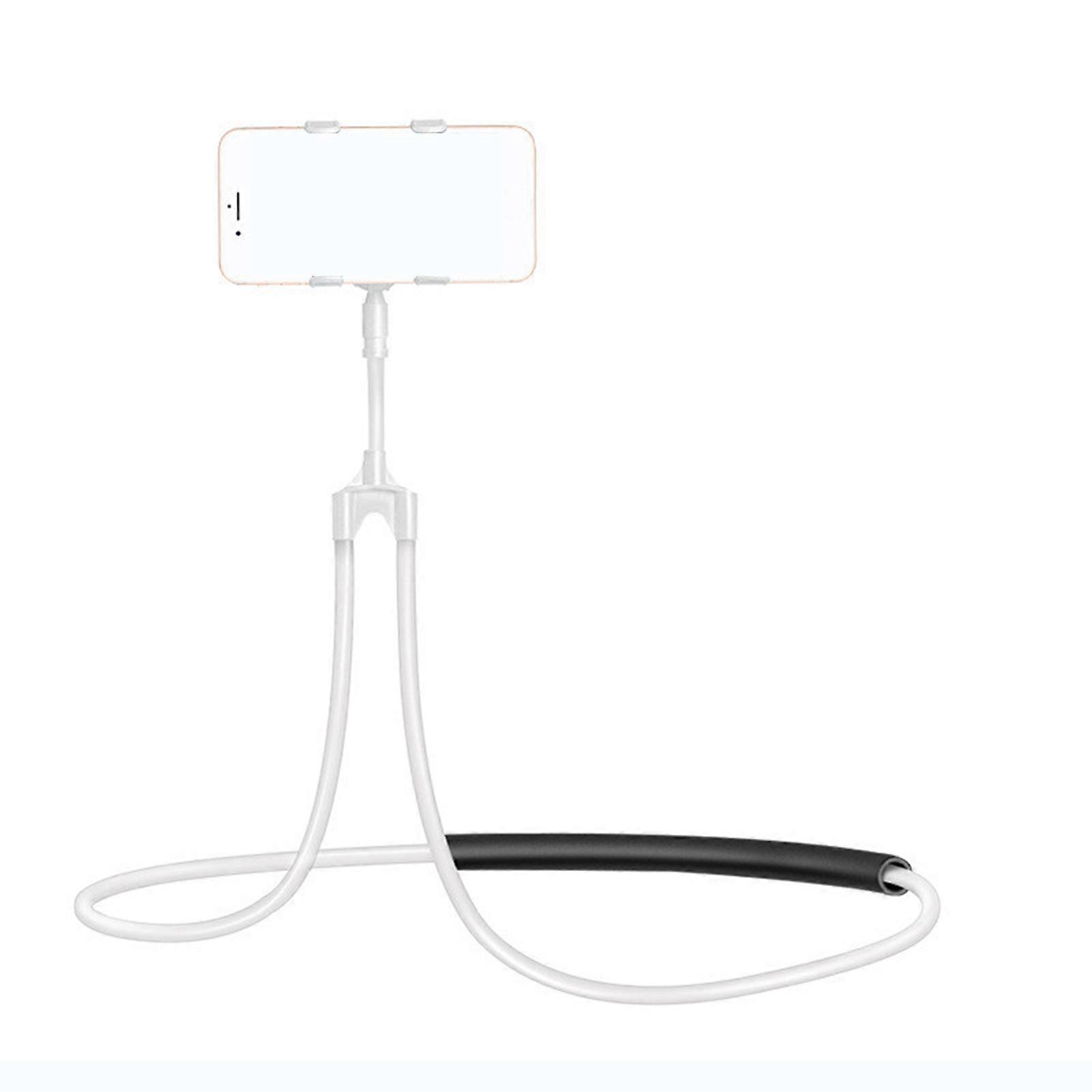Universal 360-Degree Rotating Neck-Mounted Mobile Phone Holder Bracket Stand