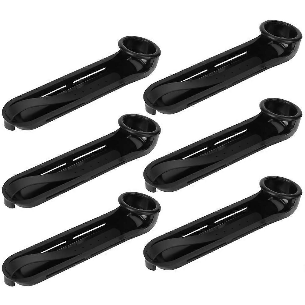 6PCS/Set Plastic Billiards Table Balls Falling Rail Pocket Snooker Pool Supplies