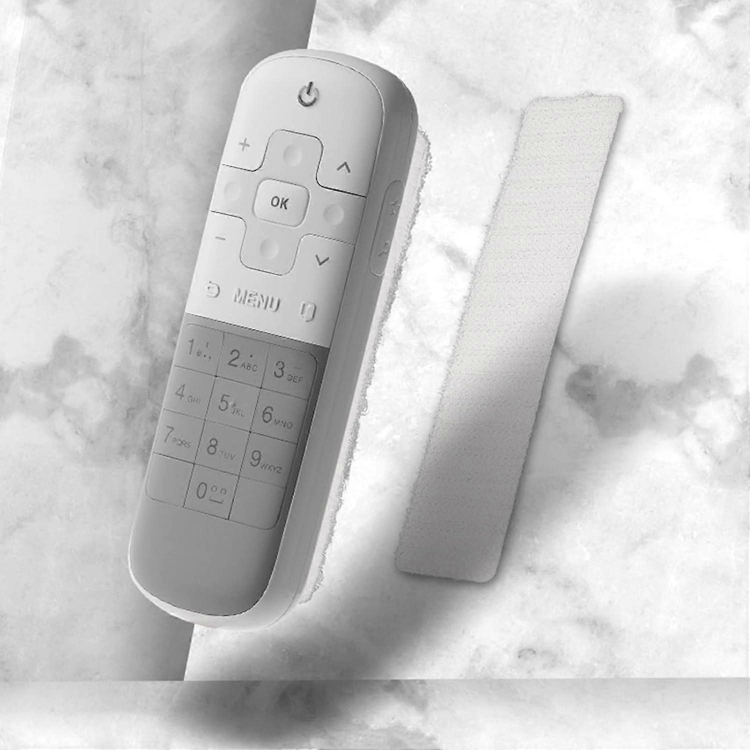 White Strips with Adhesive - 20 Sets Strong Sticky Double Sided Tape with Hook and Loop - 1 x 4 Inch