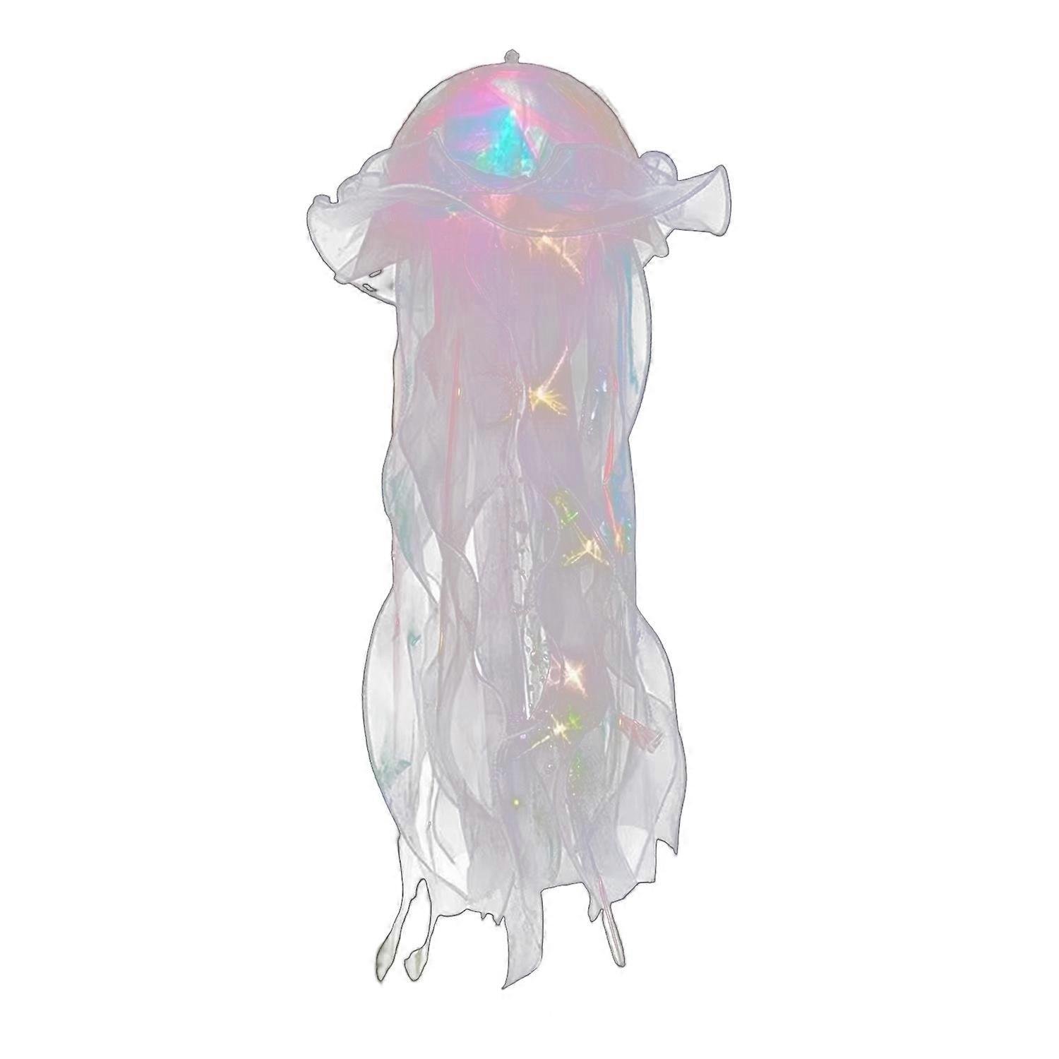 Jellyfish LED Lamp Soft Lighting Battery Operated Jellyfish Lantern LED Hanging Lamp Decoration