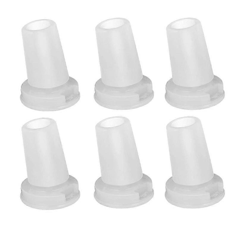 6個パック ウォーターボトル用マウスピース交換部品 ウォーターボトル用 シリコン製ウォーターボトルバイトバルブ交換部品