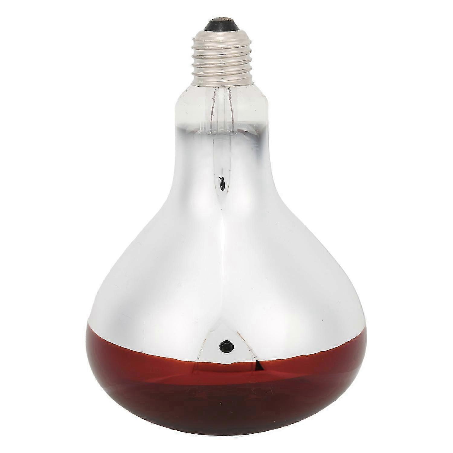 Chicks Heat Lamp Bulb Infrared Basking Spot Heat Reptile Heat Lamp Red Bulb for Brooder 220V / 250W