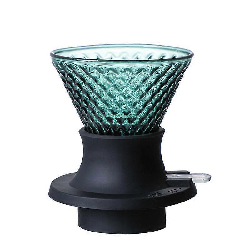 Glas Kaffeekanne Kaffeefiltertasse Soak Filtertasse Filter Papier Kaffeekanne Hand Brew Kaffee Gerät Filter Smart Cup