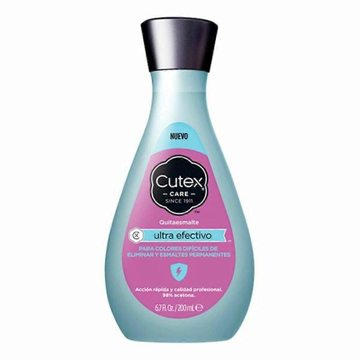 指甲油去除剂 Ultra Efectivo Cutex CUTEX ULTRA EFECTIVO (200 ml) 200 ml