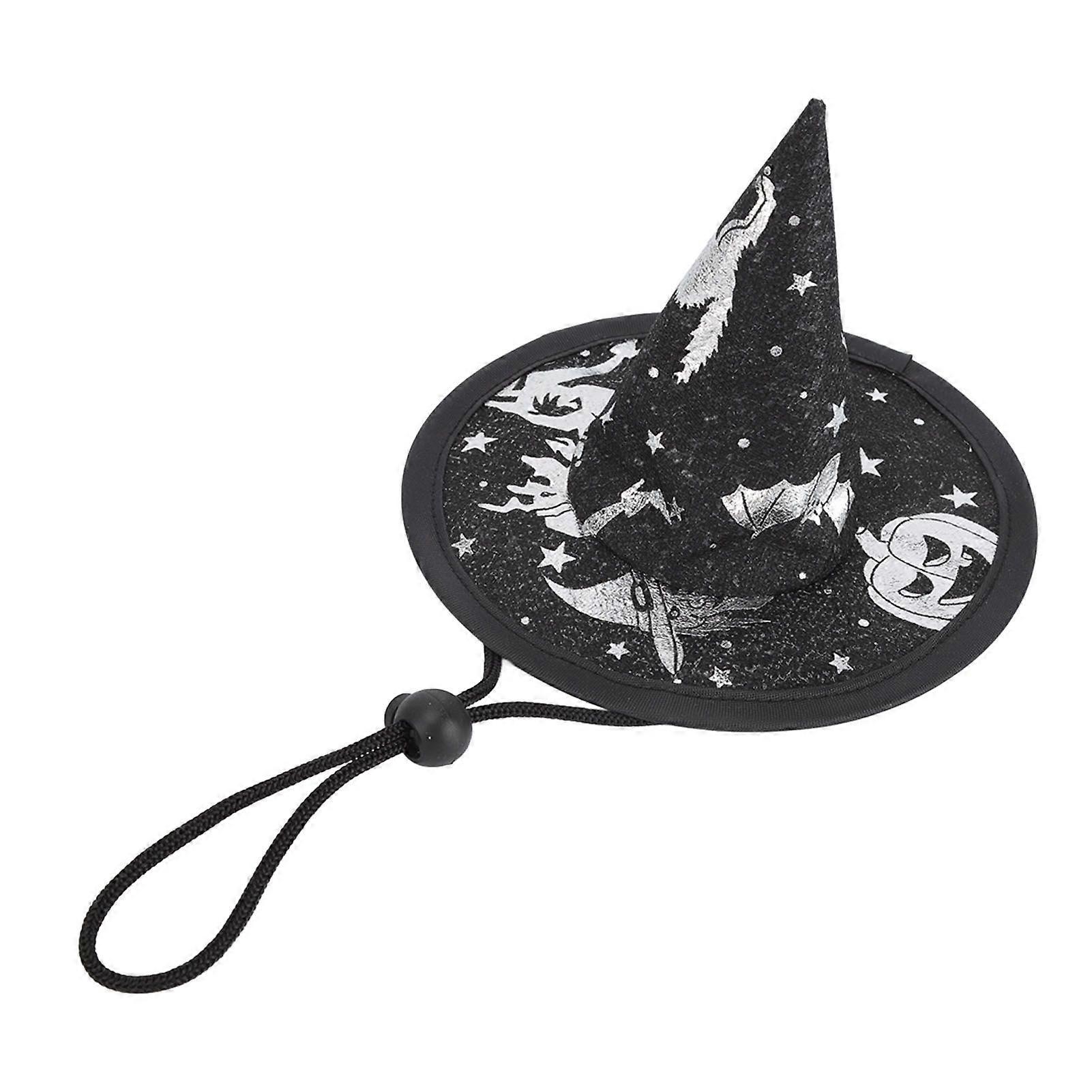 ハロウィーン小型犬帽子スチールリングデザインかわいいファッショナブルなハロウィーンペットパーティー帽子中型大型犬用No.4