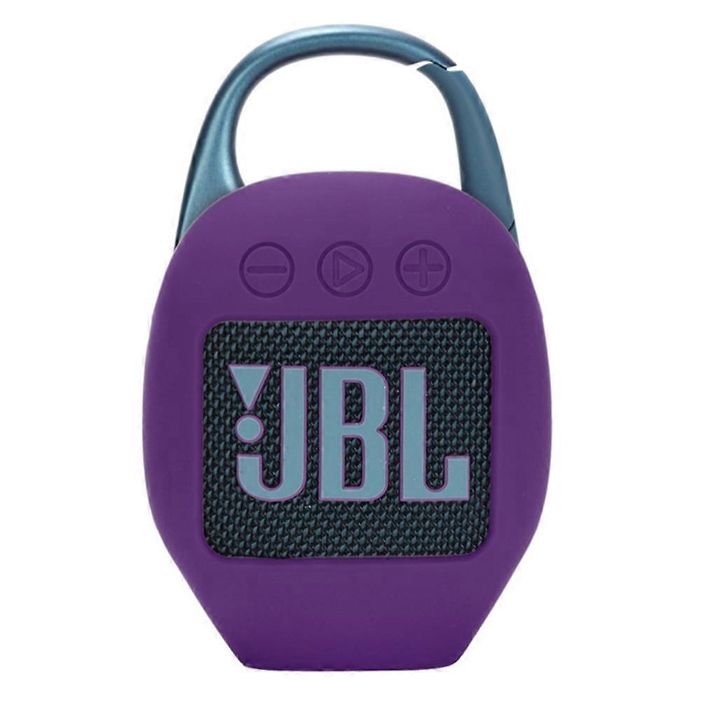 Type E Portable Silicone Protective Case for JBL Clip 5 Bluetooth Speaker