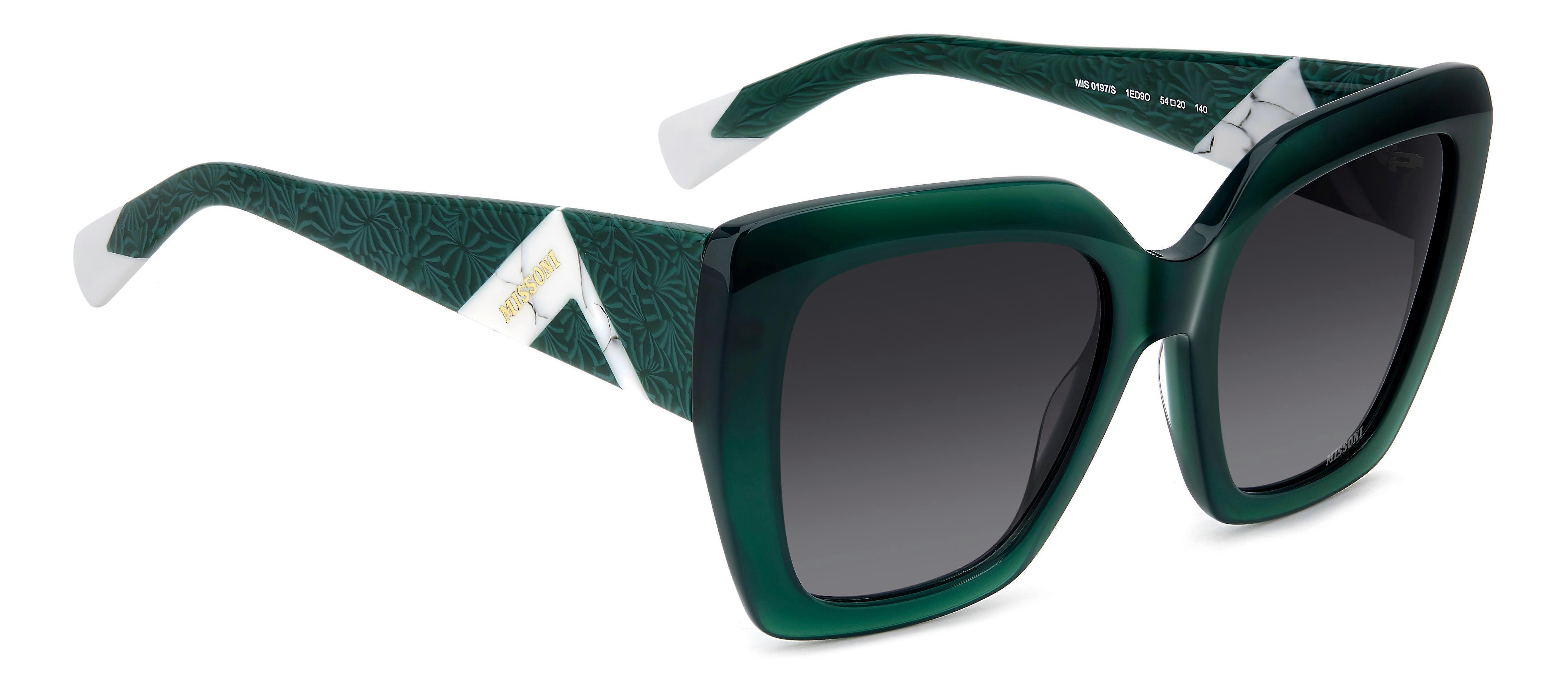 Sunglasses MISSONI MIS 0197/S 1ED GREEN 54/20/140 WOMAN 