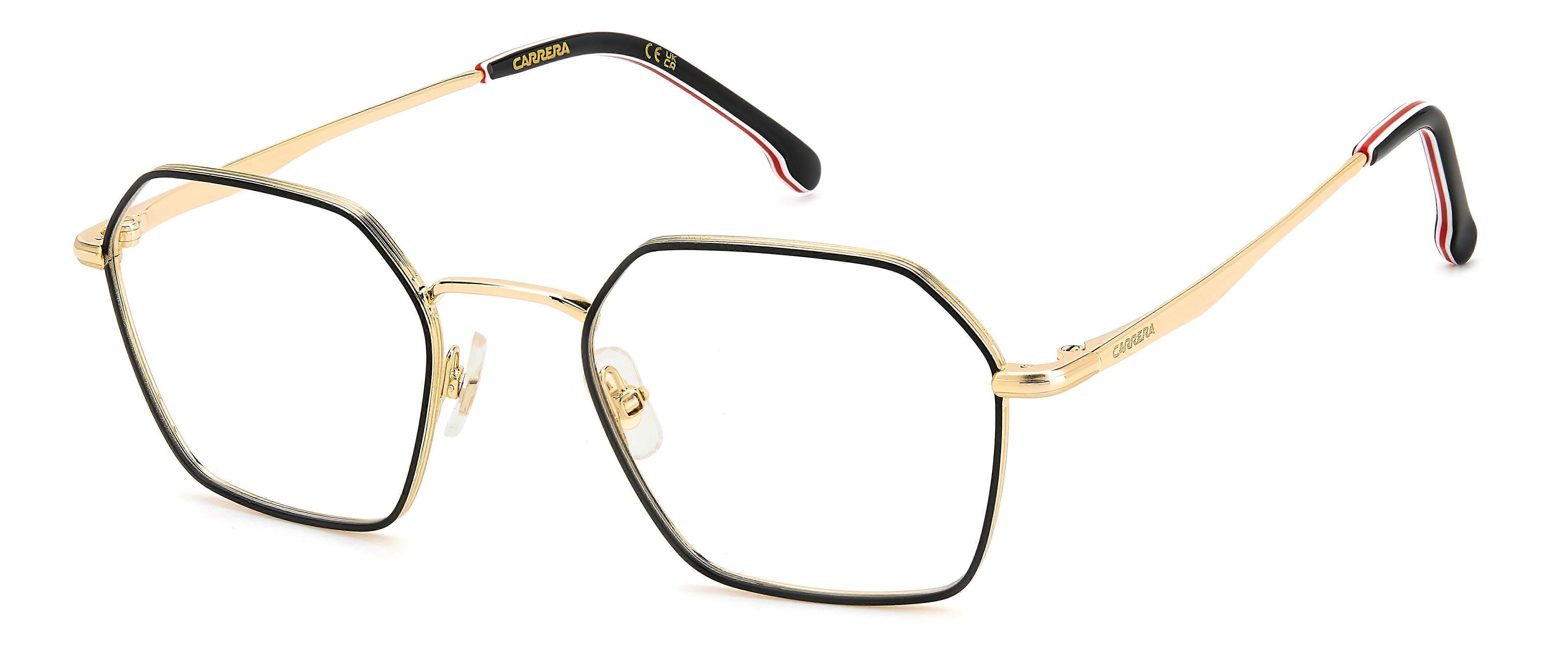 Eyewear Frames CARRERA CARRERA 335 2M2 BLACK GOLD 50/21/145 MAN