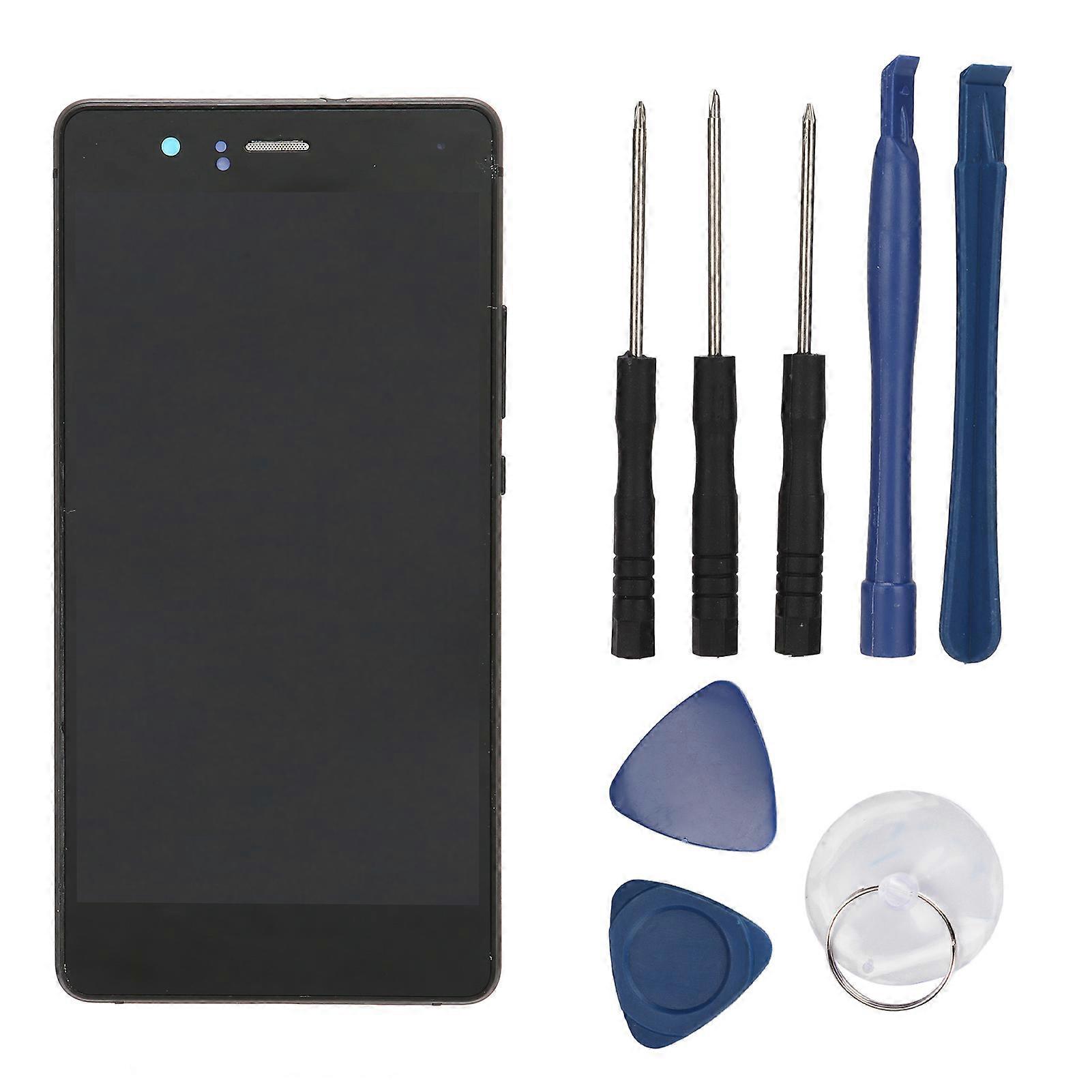 Huawei P9 Lite LCD Screen Assembly with Frame - Complete Replacement Kit & Tools