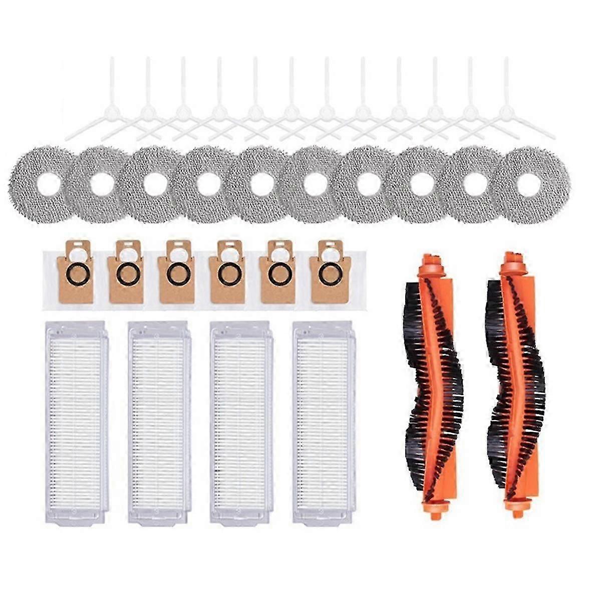 Suitable for All-Round Sweeping and Mopping Robot M30 PRO Accessories Rolling Brush Filter Rag Dust