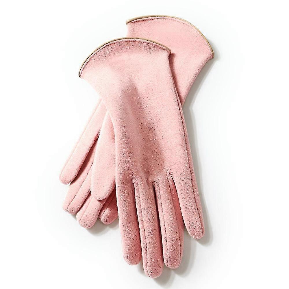 Touch Screen Sms Thermal Gloves With Warm Soft Lining