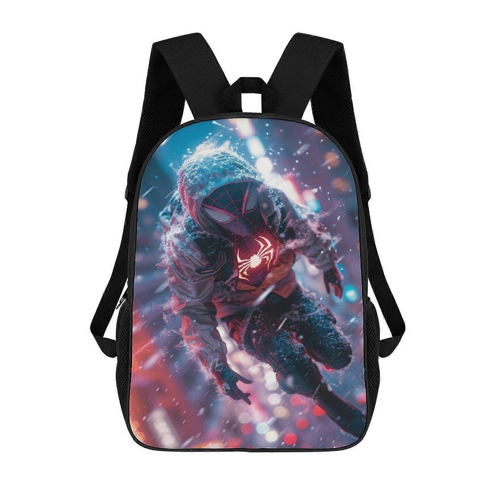 i2327 Miles Morales Backpack Shoulders DaypackBag Work Travel Classic Unisex Backpack kli2327