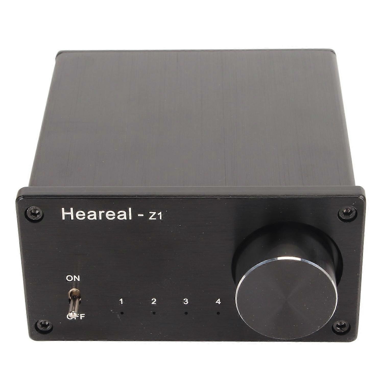 4 in 1 Out RCA Switcher HiFi Lossless Signal Transmission Dual Channel RCA Stereo Sound Switch US Pl