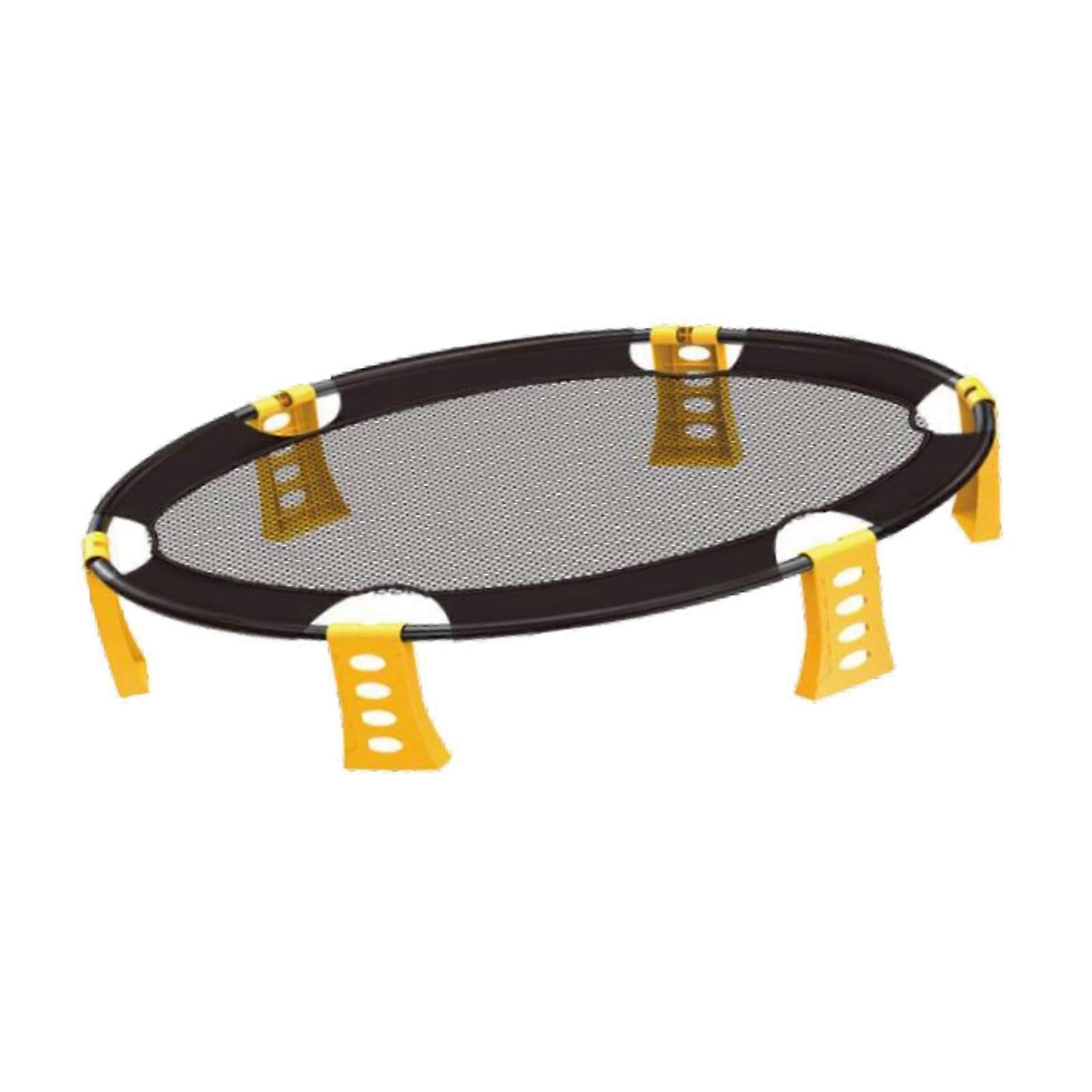 ラウンドネットゲームセットゲームおもちゃビーチバレーボールネットプレーヤー用セットファミリーローングリーン