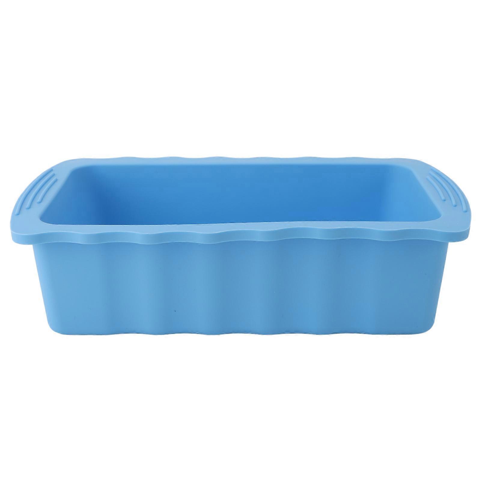 Reusable Silicone Ice Blocks Trays Ice Cube Tray Bricks Maker for Ice Baths Coolers Rectangular