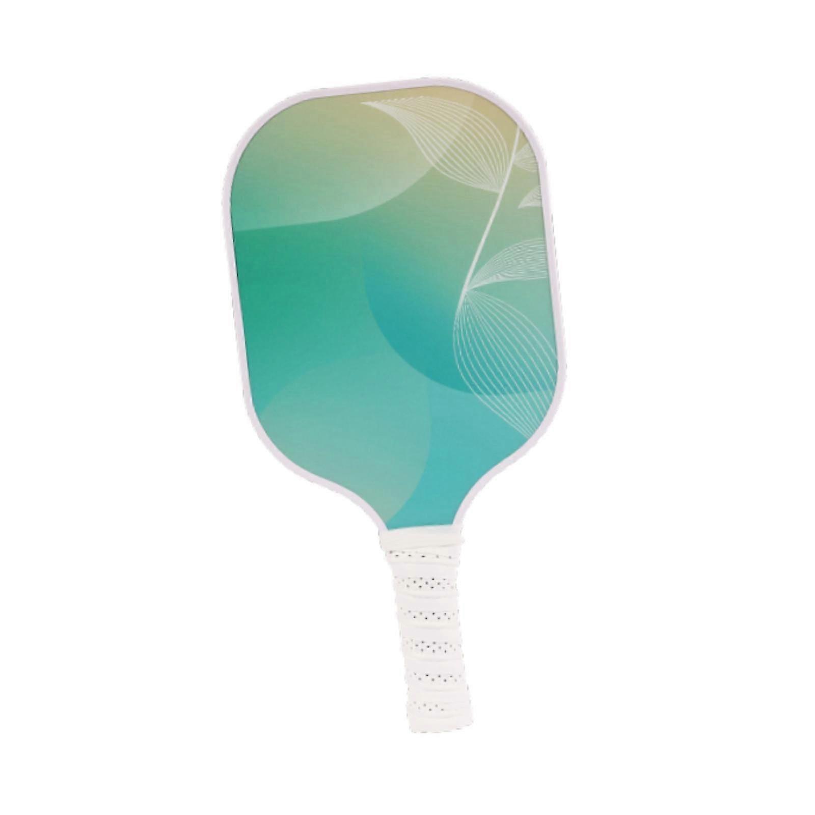 Pickleball Paddle Non Slip Handle Fiberglass for Consistency Control Balance Style A