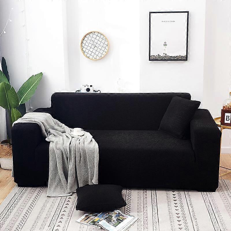 Sofa Covers For Living Room Armchair Cover Elastic Plaid Corner Sofas Cover Couch Slipcover Fleece Sofa Cover