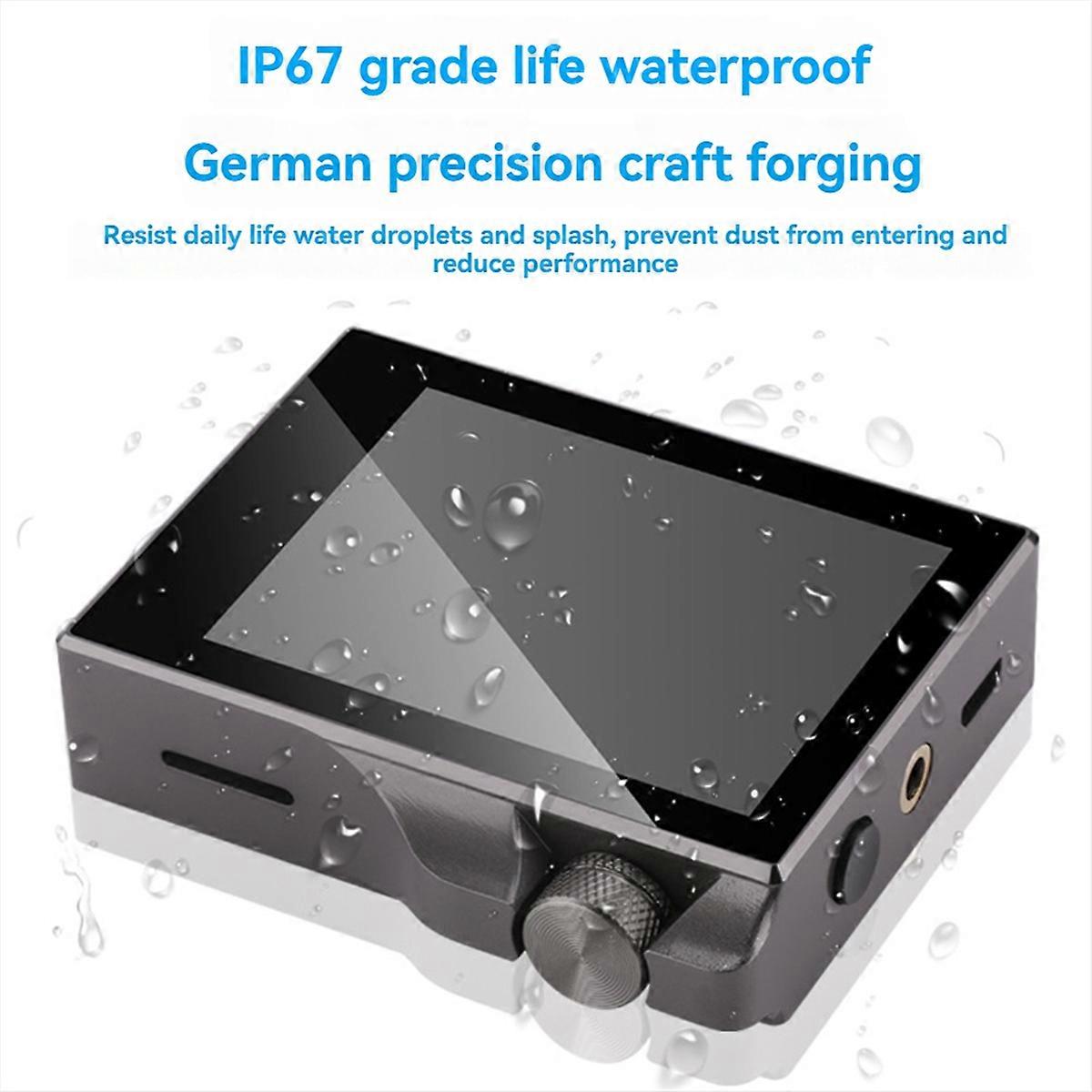 HIFI Portable Music Player Hi-Res MP3 Player Bluetooth 5.0 Touch Screen Mini Sports with FM/Ebook/Recorder 32G