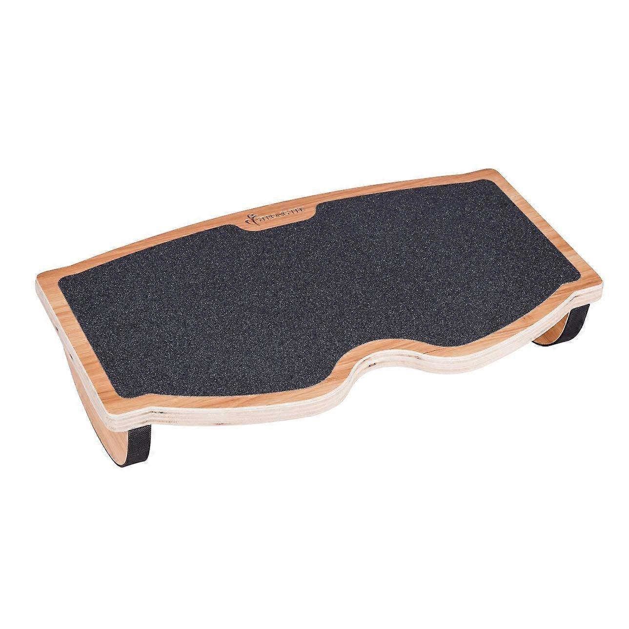 Ergonomic wood foot rest for enhanced comfort & circulation 350lbs capacity non - slip 18" wide - ideal for office/home