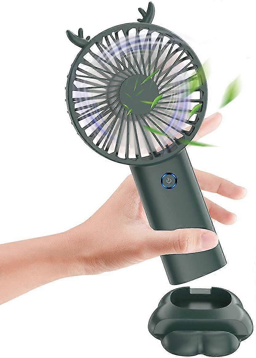 Mini Usb Fan, Portable Rechargeable Hand Fan And Stand Fan