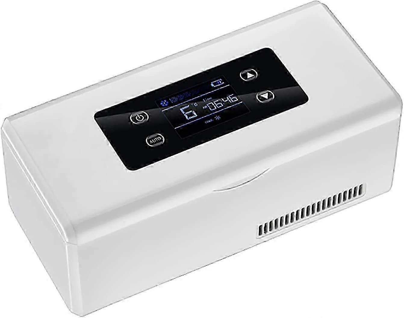 Mini Medicine Refrigerator, Portable Insulin Cooler, 2-8C Constant Temperature