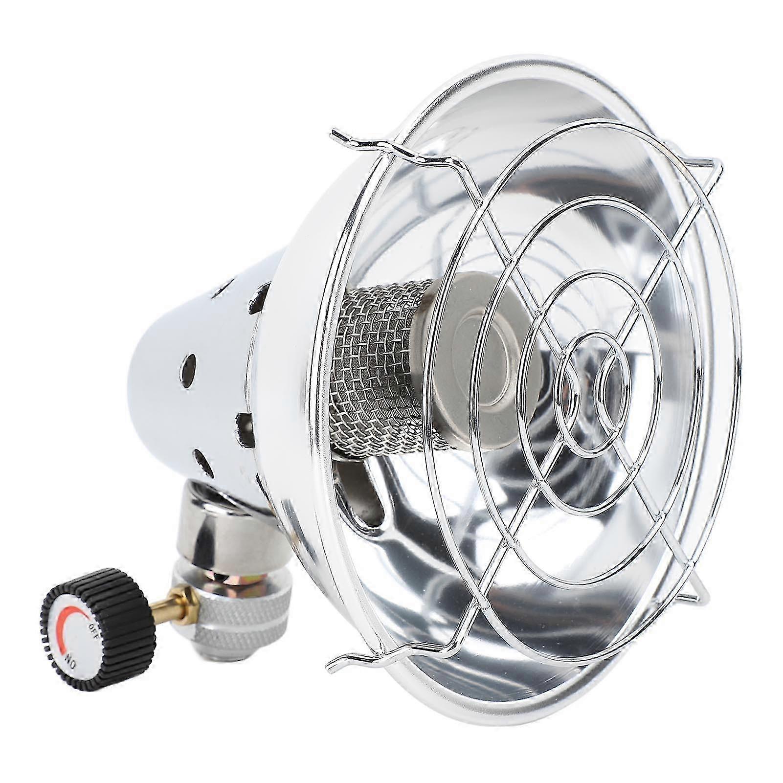 Portable Gas Heater Rapid Warming Adjustable Firepower Mini Gas Tank Heater for Camping Barbecue Fishing f26