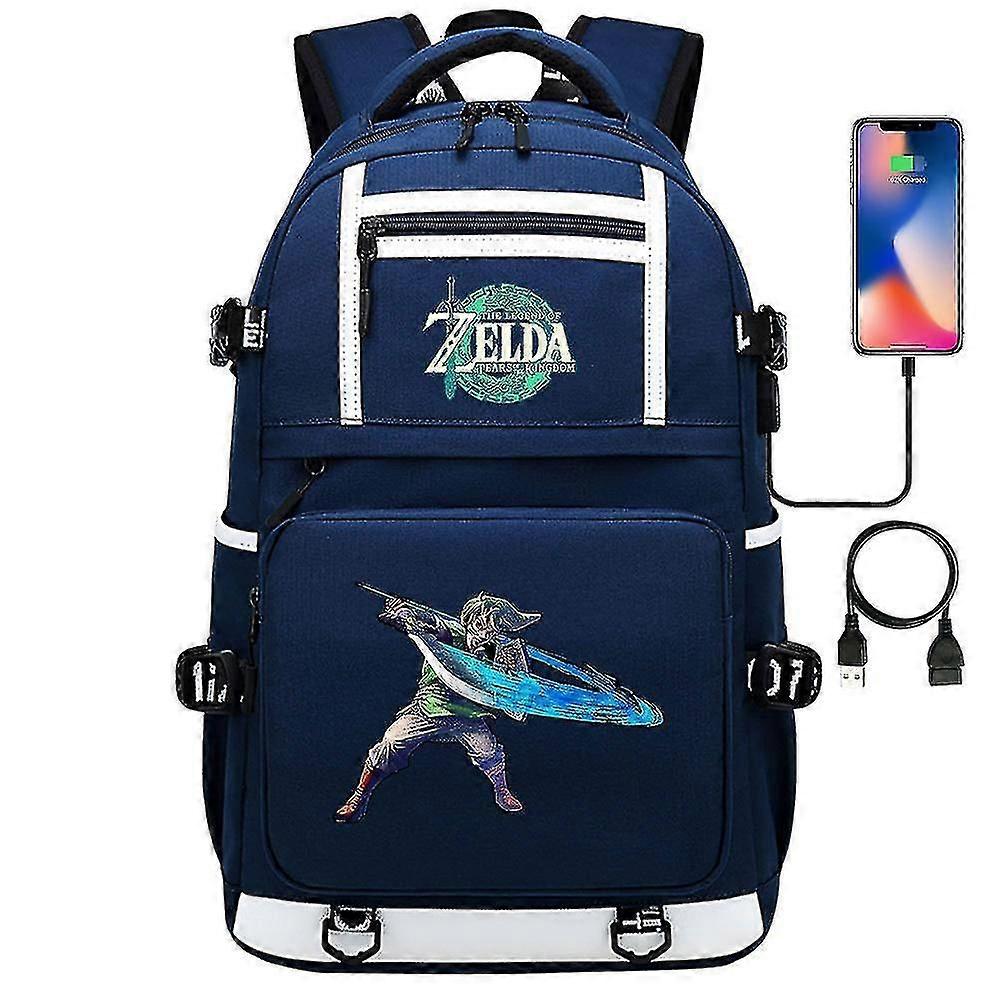 Παιχνίδι Zelda-link Print Backpack Ideal σχολική τσάντα για εφήβους, φοιτητές, άνδρες και γυναίκες