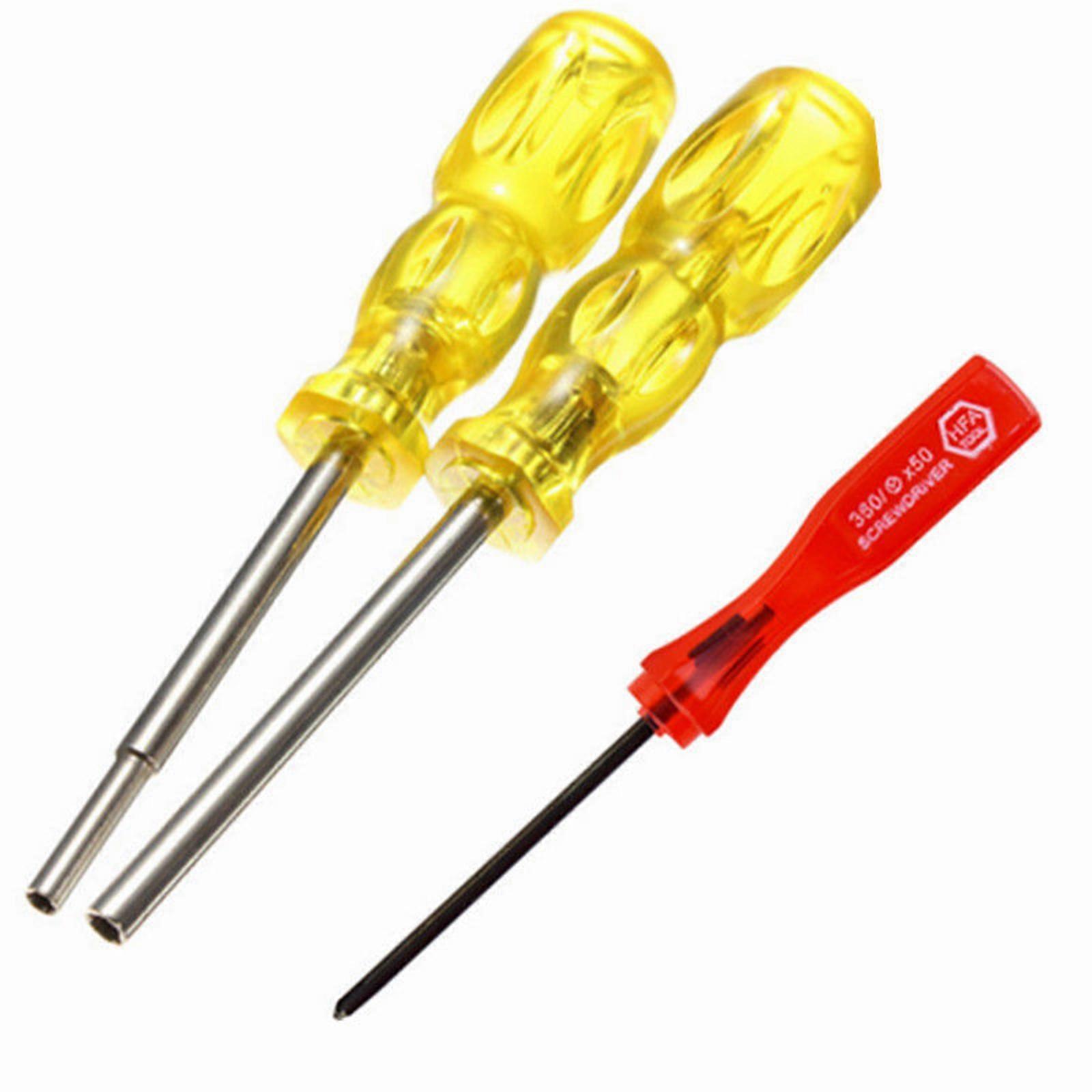 Essential Repair Tool Set for N64 Consoles User Friendly Screwdriver 3.8/4.5/2.5 Electronic Device Maintenance Yellow