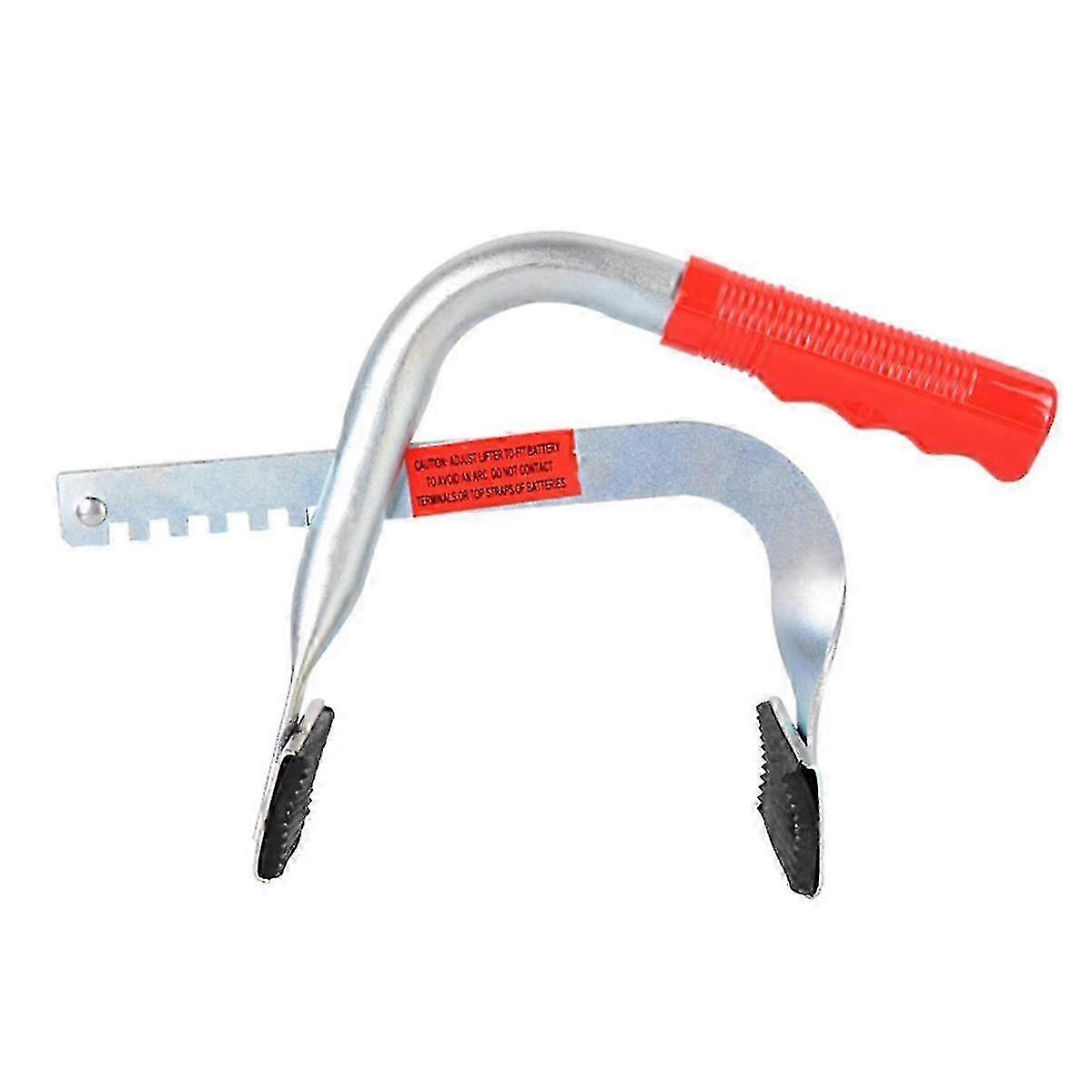 Heavy-Duty Battery Holder for Vertical & Horizontal Mounting, Secure Grip with Non-Slip Rubber Pads