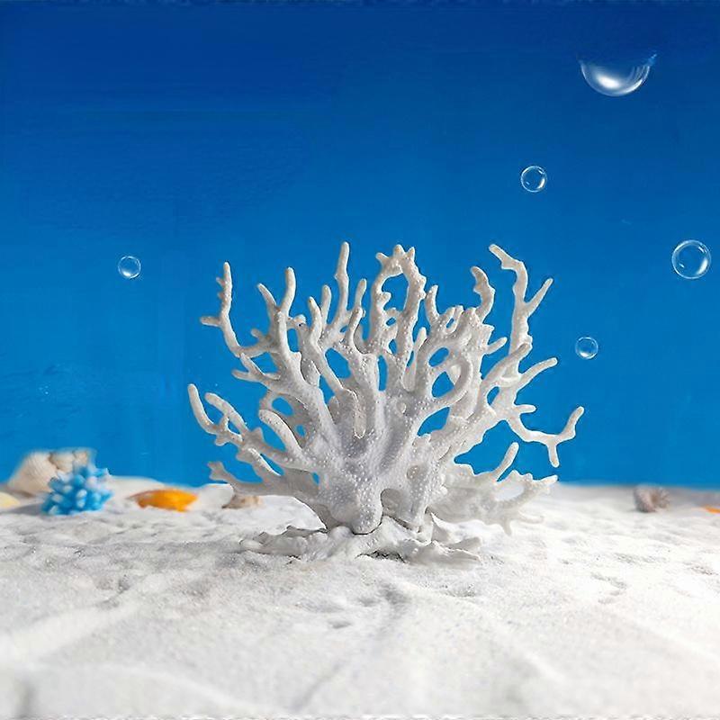 Simulation Coral Colorful Fish Tank Landscaping Decoration Aquatic Plants Aquarium Iron Branches Underwater Set Decoration