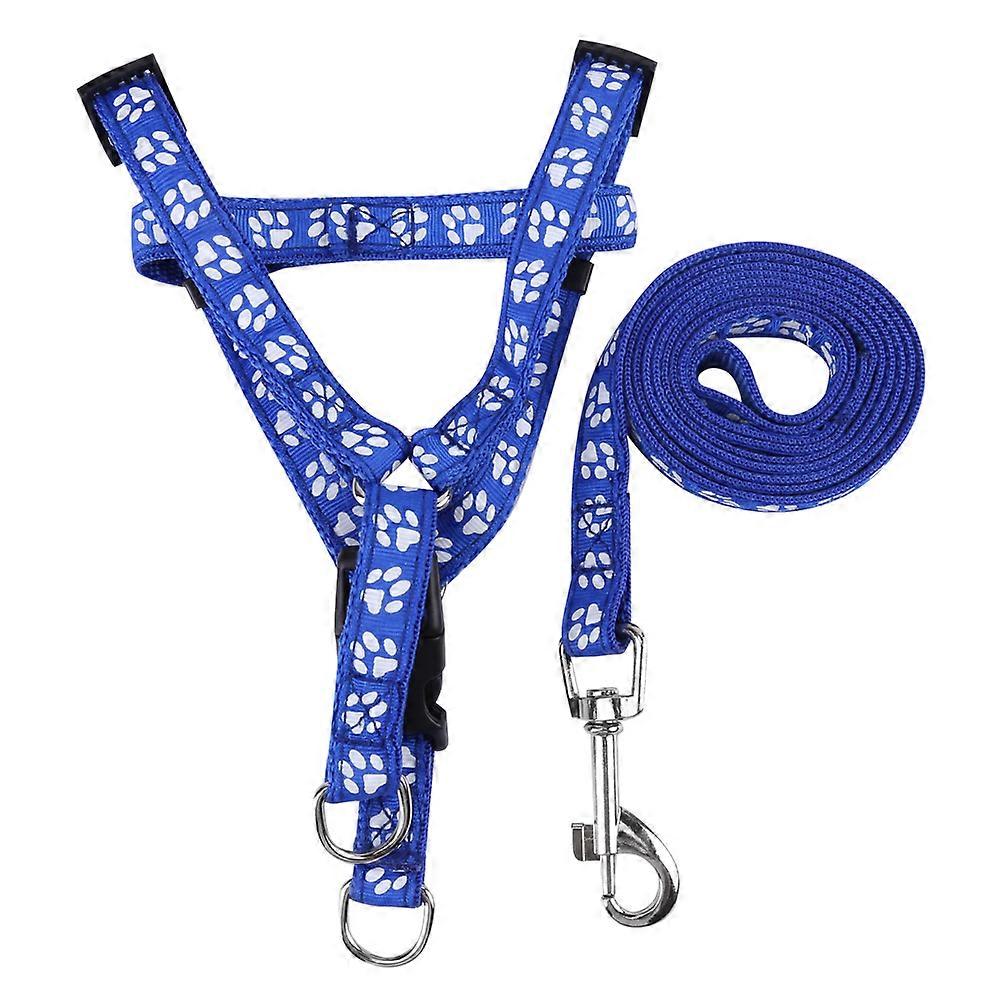 Nylon Adjustable Dog Leash for Walking, Pet Harness Lead